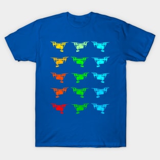 Drones with Colors T-Shirt